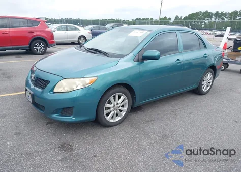 2009 Toyota Corolla Le из США, поврежденный, VIN JTDBL40E799055010